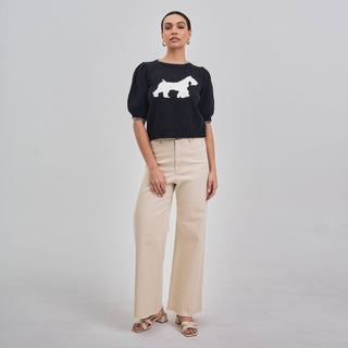 Morning Walk Whipstitch Dog Sweater