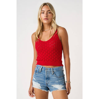 Marlowe Crochet Knit Top
