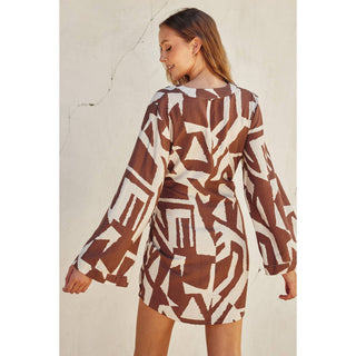 Found My Best Mini Wrap Dress