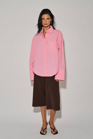 Avery Button Down Cotton Shirt