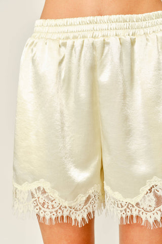 Ivory Reverie Shorts