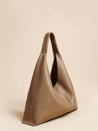 Rowan Oversized Leather Tote Shoulder Bag Set