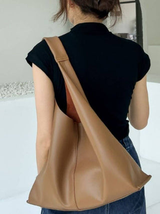 Rowan Oversized Leather Tote Shoulder Bag Set
