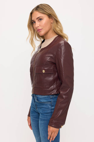 The Prescott Faux Leather Jacket