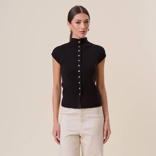 Monaco Mockneck Knit Top