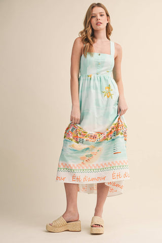 Été d’Amour Midi Dress