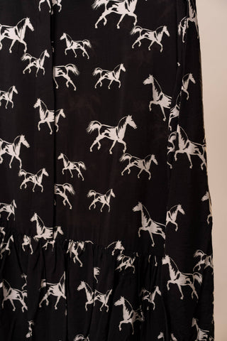 Set the Pace Swing Dress – back view – Into The Palms boutique