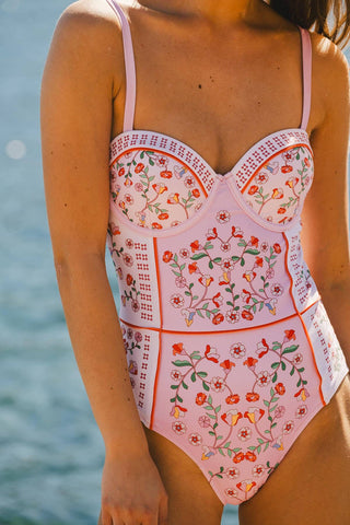 Blush Botanica One Piece Swimsuit - PREORDER