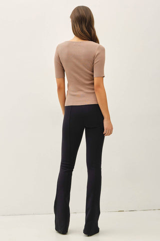 Madison Tank and Cardigan Short Sleeve Sweater Set