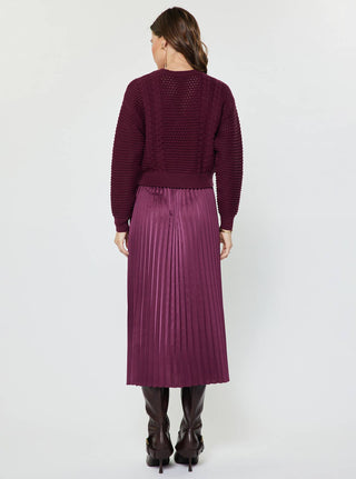 Margaux Sweater & Pleated Dress Set