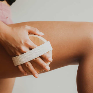 Dry Brushing Body Brush With Cellulite Massager