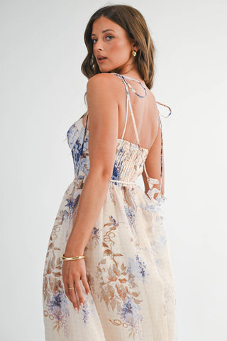Giardino Chiffon Midi Dress