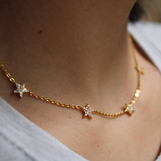 Pave Star Choker