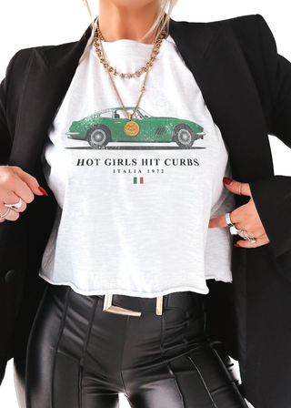 Hot Girls Hit Curbs Graphic T-shirt