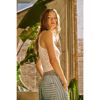 Marlowe Crochet Knit Top