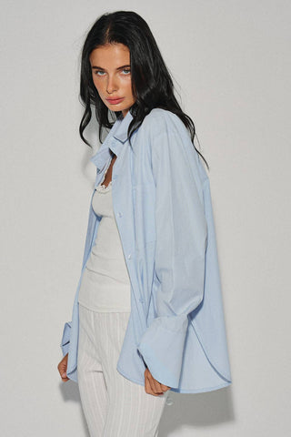 Avery Button Down Cotton Shirt