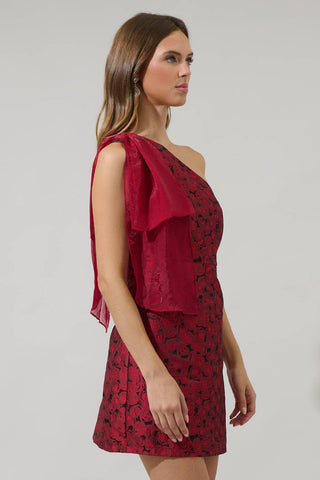 Scarlet Rose Soirée Dress