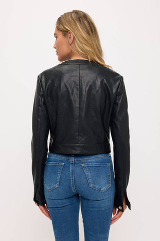 The Prescott Faux Leather Jacket