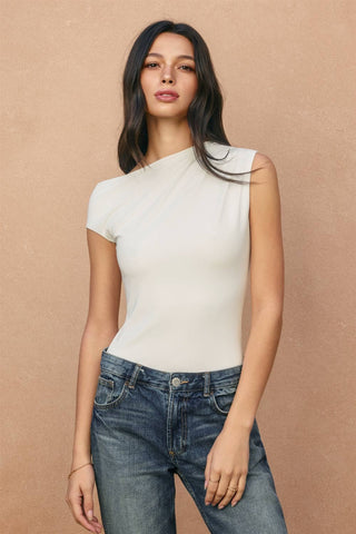 Juliet Asymmetrical Drape Bodysuit