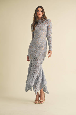 Gramercy Lace Midi Dress