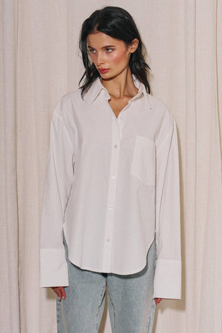 Avery Button Down Cotton Shirt