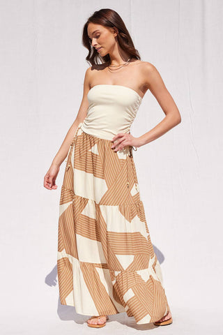 Amalfi Muse Strapless A-Line Dress