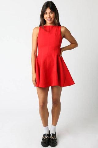 Easy as She Goes Flare Dress