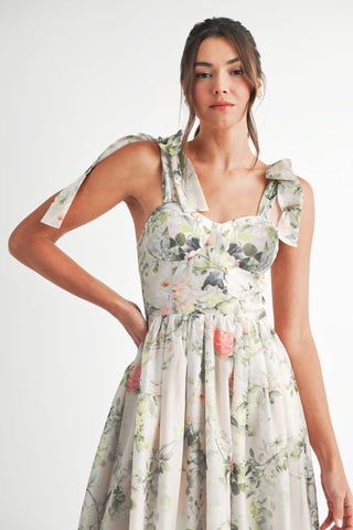 Florentine Bloom Midi Dress