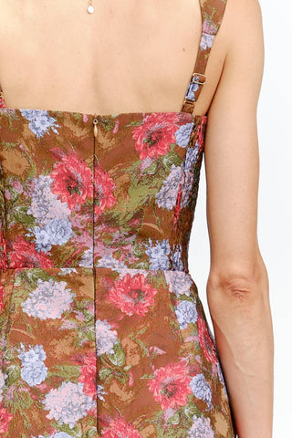 Roselle Jacquard Mini Dress