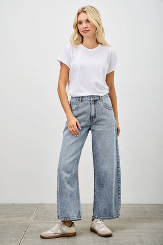 Low Curve High Rise Barrel Jeans