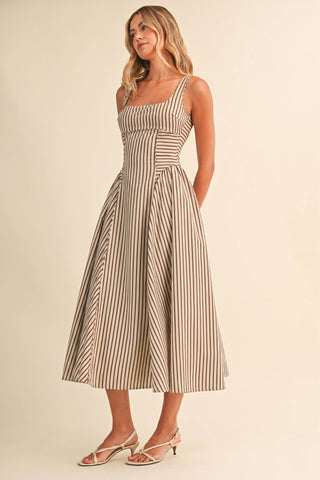 Easy as She Goes Midi Dress