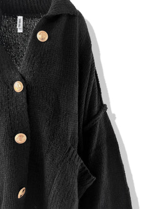 It's Been Lovely Side Slit Cardigan Sweater