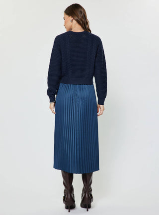 Margaux Sweater & Pleated Dress Set
