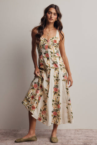 Villa Flora Midi Dress
