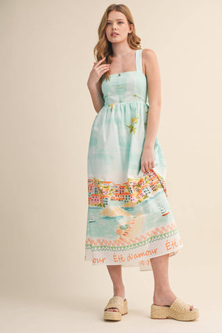 Été d’Amour Midi Dress