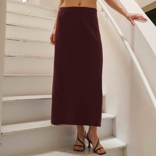 Claudette knit top & skirt set