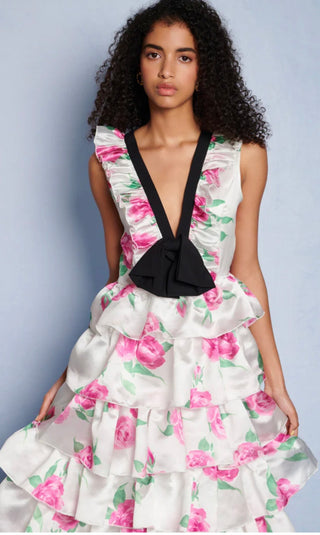 Dream Pernilla Floral Ruffle Maxi
