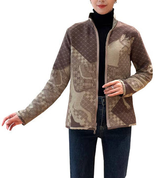 Giddy Up Zipper Sweater