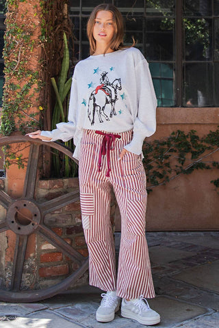 Sienna Stripe Cargo Pants