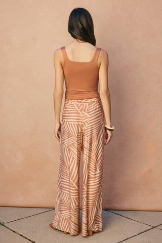 Wild Tides Looped Belt Pants