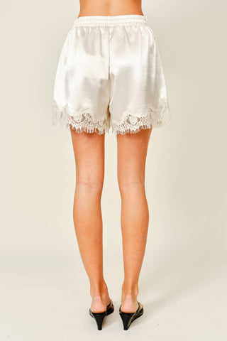 Ivory Reverie Shorts
