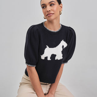 Morning Walk Whipstitch Dog Sweater