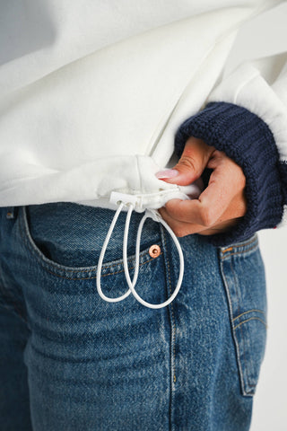 Varsity Stripe Half Zip Pullover Sweater