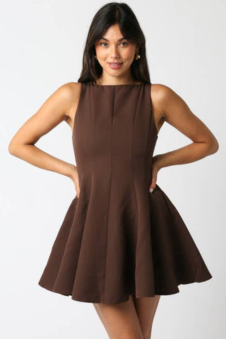 Easy as She Goes Flare Dress