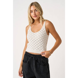 Marlowe Crochet Knit Top