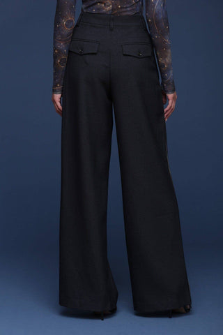 Side Stripe Wide Leg Trouser