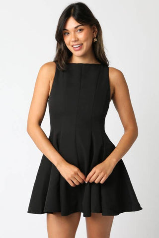 Easy as She Goes Flare Dress