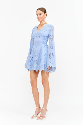 Florence Periwinkle Dress