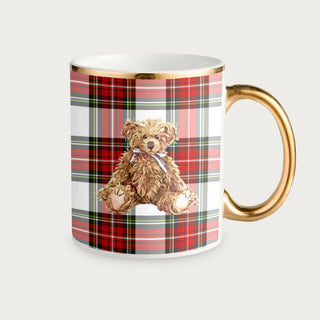 Tartan Bear Coffee Mug(Designs Wrap All the Way Around)