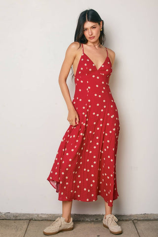 Show Out Open Back Maxi Dress
